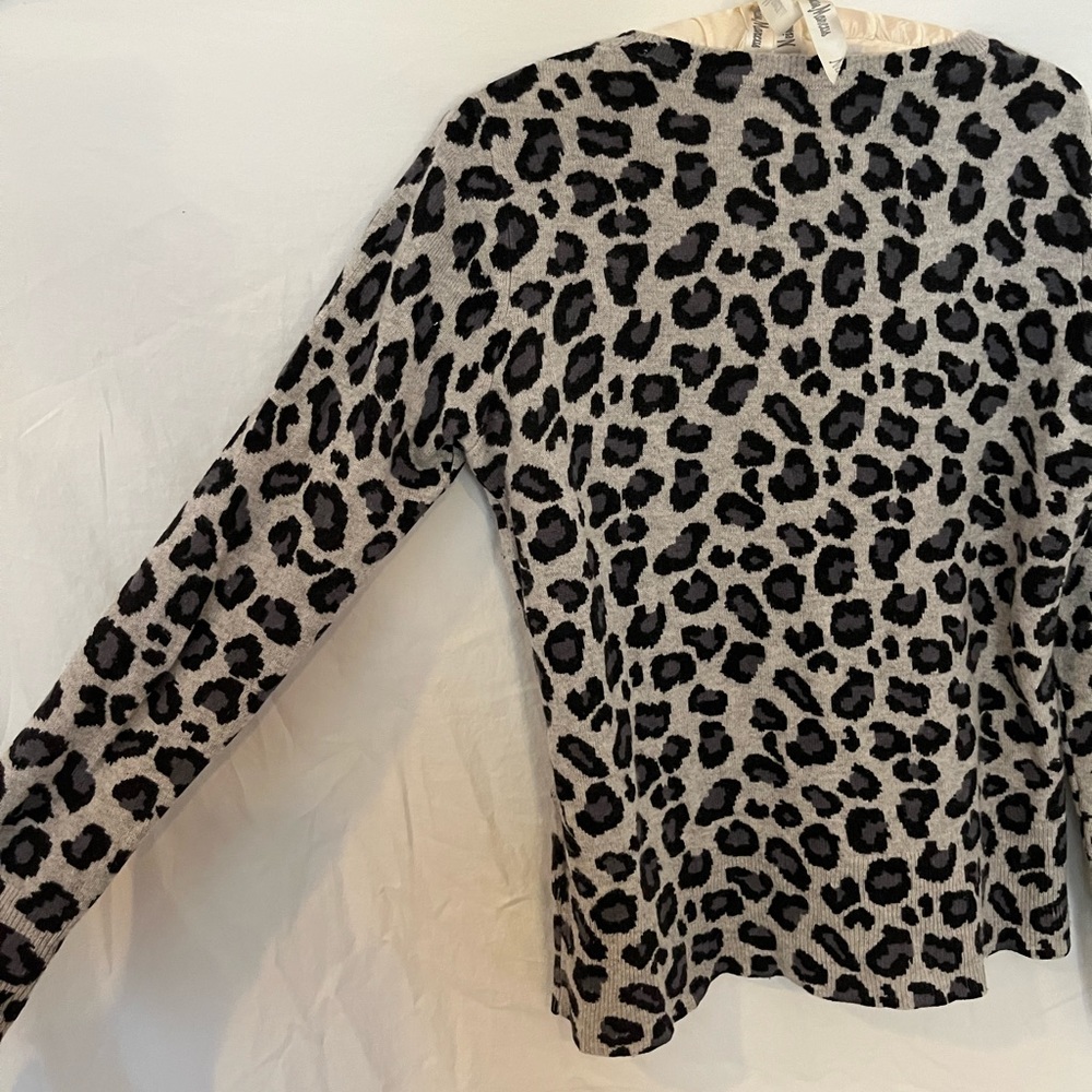 Cheetah Cashmere Sweater